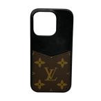 Louis Vuitton Louis Vuitton iPhone 15pro кейс M82887 черный мужской женский б/у одежда б/у 