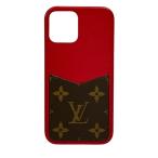 Louis Vuitton Louis Vuitton монограмма бампер iPhone12/12pro кейс покрытие M80081 красный мужской женский б/у одежда б/у 