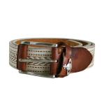  хорошая вещь Vivienne Westwood MAN Vivienne Westwood man o-b вязаный кожа булавка пряжка ремень белый мужской б/у одежда б/у 