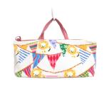  хорошая вещь FEILER Feiler Barneys New York сотрудничество лев рисунок коляска сумка сумка слоновая кость розовый Kids б/у одежда б/у 