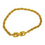  прекрасный товар GIVENCHYji van si. Vintage цепь браслет GP Gold цвет женский б/у одежда б/у 