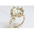 ( ограниченный товар образец )in1189nt366[ раунд 12.0 мм ]K10YGala Beth k дизайн 4шт.@ коготь кольцо 