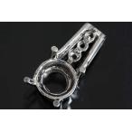 kj068[ раунд φ6 мм ] с бриллиантом подвеска пустой рамка-оправа 