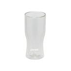 PYREX パイレックス ビアグラス ビール グラス タンブラー 420ml ダブルウォール 耐熱ガラス 真空 断熱 保冷 CP-8543