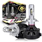 IPF ヘッドライト LED 車用 H4 Hi Lo切替 6000lm 4000lm 6500K ホワイト 12V 24V兼用 2本入 車検対応 ド