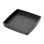 大和プラスチック 鉢・プランター クエンチプレート 5号 110×110×H20 ブラック