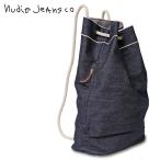 ヌーディージーンズ Nudie Jeans バックパック 鞄 メンズ レディース 男女兼用 デニム生地 リュックサック ABBESSON/DITTY BAG