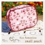Yahoo! Yahoo!ショッピング(ヤフー ショッピング)KISS Romantica ポーチ小 小物入れ レディース コスメポーチ 化粧ポーチ かわいい [メール便送料無料]