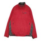 patagonia R2 フルジップ フリースジャケット 25136F0 サイズL ジャケット レッド グレー パタゴニア 5-1014T 100550