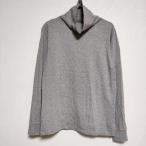 ARMEN コットン タートル 長袖Tシャツ カットソー ロンT グレー アーメン 4-0324M 229555