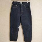 YAECA 10-14W ワイドテーパード 29 DENIM PANTS WIDE TAPERED デニムパンツ ネイビー ヤエカ 4-0307G 233188