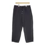 ZARA イージーパンツ EUR XL USA XL MEX 32 ポリエステルパンツ ブラック ザラ 5-0421M 245644