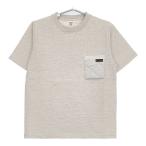 LAVENHAM/Jackman 新品 キルティングポケット 定価11000円 S 半袖Tシャツ カットソー Lグレー ラベンハム/ジャックマン 5-0603S 248343