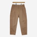ANTEPRIMA デラックスコットン タックパンツ AW 22S 45 506 センタープレス パンツ ベージュ系 アンテプリマ 5-0202G 249018