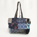 mina perhonen piece bag pi0001 ピースバッグ パッチワーク ジャガード 刺繍 トートバッグ ネイビー 多色 ミナペルホネン 5-0210G 255766