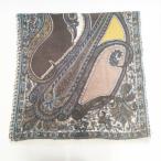 TOMORROWLAND ペイズリー柄 ストール スカーフ ブラウン 多色 トゥモローランド 5-1021T 260191