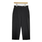 ショッピングマルジェラ MM6/Maison Margiela ポリエステルウール センタープレススラックス パンツ ブラック エムエム6/メゾンマルジェラ 5-0914G 261459