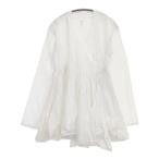 ショッピングバリ dosa カシュクール コットン ラバリ ジャケット ホワイト ドーサ 5-0827M 262078