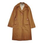 MARC JACOBS コットン 裏生地チェック コート ブラウン マークジェイコブス 5-0901M 263609