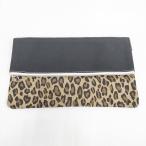 TEMBEA Leopard клатч черный бежевый тонн Bear 5-0808G 264810