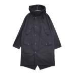 MARGARET HOWELL 578-8112006 COTTON NYLON COATING рыба tail Mod's Coat темно-синий Margaret Howell 5-0921M 264829