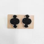 tamas не использовался Bacchus обычная цена 27500 иен бисер серьги черный серебряный ta форель 5-0628G 265979