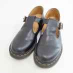 Dr.Martens POLLEY Tバーシューズ サイズUK6 シューズ・靴 ブラック ドクターマーチン 5-0904G 266444