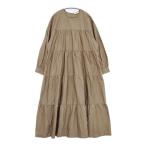 ショッピングジムフレックス GYMPHLEX コットンティアードワンピース 定価24200円 GY-G0066 ワンピース ブラウン ジムフレックス 5-1016M 268241