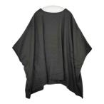 URBAN RESEARCH DOORS over пончо linen искусственный шелк туника рубашка пончо черный Urban Research дверь z6-0221M 268637