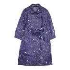 marimekko Nurmikko シャツワンピ ベルト付き コットン ワンピース パープル マリメッコ 6-0101M 269951