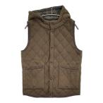 ショッピングARMEN ARMEN リバーシブル キルティング フリース サイズ1 ベスト カーキ グレー アーメン 5-1014T 269996