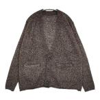 ショッピングbaby POSTELEGANT 未使用品 Baby Llama Hemp Knit Cardigan サイズS 定価52800円 カーディガン 24AW ブラウン ポステレガント 5-1108T 273805