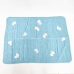 mina perhonen/KLIPPAN не использовался товар chouchoshu Neal хлопок покрывало Mini бледно-голубой mina perhonen /kli хлеб 5-1123T 274608