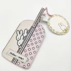 Cath Kidston /miffy не использовался багаж бирка Miffy Drawn Stripe чехол для проездного билета футляр для карточек розовый Cath Kitson / Miffy 6-0221G 274667