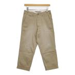 ARTE POVERA Vintage повреждение обработка chino укороченные брюки бежевый arte Poe vela6-0223G 275206