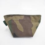 Herve Chapelier 927W カモフラージュ コーデュラ舟型ポーチ M 迷彩 ポーチ カーキ エルベ・シャプリエ 5-1217G 276336