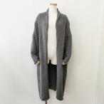 KURASHI&Trips アルパカ混 ロングカーディガン 羽織り カーディガン グレー クラシアンドトリップス/北欧、暮らしの道具店 5-1222T 276385