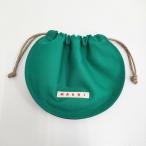 ショッピングMARNI MARNI 新品 カラーブロックキャンバスポーチ マルニマーケット PHMH0047A1 ポーチ グリーン ブラック マルニ 6-0109G 279383