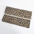 TEMBEA Leopard клатч Brown тонн Bear 6-0412G 279837