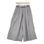 45R/45rpmlinen подбородок tsu юбка-брюки брюки обычная цена 48400 иен размер 3 юбка-брюки серый four чай пять a-rupi- M 6-0913M 287776