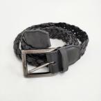 PETROSOLAUM не использовался товар Hand Braided Handle Belt обычная цена 44000 иен размер 3 сетка ремень 26SS черный pe терроризм o Raum 6-0731G 292228