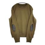 ショッピングマルジェラ MAISON MARGIELA 14 エルボーパッチクルーネック トレーナー スウェット カーキ メゾンマルジェラ 5-1019M F99871