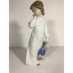 リヤドロ Nao Figurine # 1108 Girl with Rag Doll