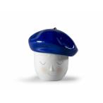 リヤドロ Lladro Lane Beret Box. Blue-Gold 01009386