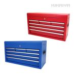 ショッピングチェスト ツールチェスト 4段 6引き出し ブルー レッド 艶なし マット ツールキャビネット ツールボックス トップチェスト キャビネット