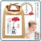 出産内祝い 名入れ お米 令和7年産 お返し 米 おしゃれ ギフト 体重米 新潟県産 こしひかり 梅鶴 （※北海道・沖縄は送料追加料金がございます。）