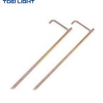 (個人宅配送不可)(送料別)　トーエイライト　ゴール用杭50　B-4090　TOEILIGHT