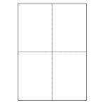  лазерный принтер - для форма бумага A4 4 поверхность дыра нет 1000 листов KN4000 OA бумага офисные принадлежности персональный компьютер форма бумага универсальный товар одноцветный 