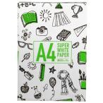 �X�[�p�[�z���C�g�y�[�p�[A4 500�� �L���b�g