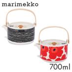 ショッピング水玉 『並行輸入品』マリメッコ ティーポット 700ml Marimekko teapot ウニッコ ラシィマット Unikko Rasymatto 食器 北欧雑貨
